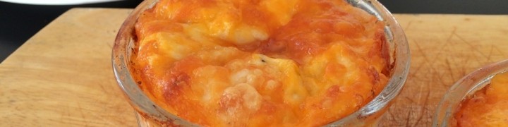 Baked Eggs with Smoked Salmon | kipkitchen.com