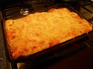 vegetarian-lasagna-aubergines-baked kipkitchen.com #vegetarian #lasagna #WhiteSauce #recipe #dinner