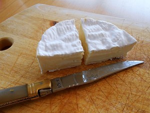 Deep Fried Camembert Cheese--Cut | kipkitchen.com | #camembert #cheese #delicious #recipe