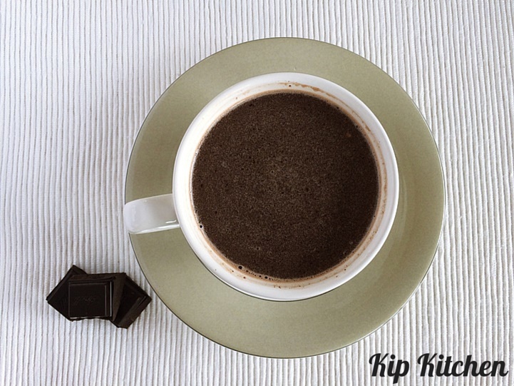 Homemade Hot Chocolate Recipe | kipkitchen.com | #homemade #chocolate #recipe