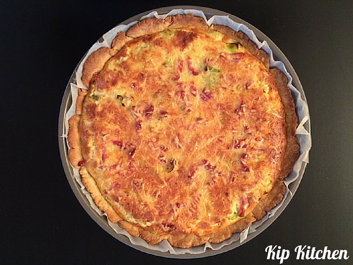 French Quiche with Leeks - Result | kipkitchen.com